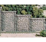 Woodland Scenics C1261 HO Random Stone Wing Wall (3) Train Scenery