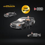 Mini-GT Nissan Skyline R32 Nismo Gunmetal 1:64