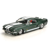 ThunderSlot 1967 Ford Shelby Mustang GT350 Green Thunder Slot Car 1/32