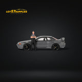 Mini-GT Nissan Skyline R32 Nismo Gunmetal 1:64
