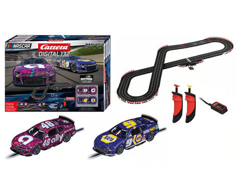 Carrera Digital CCN30042 132 Nascar Daytona Challenge 1/32 Slot Car Racing Track Set