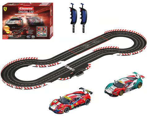 Carrera CCN30043 Digital 132 Inferno Of Speed Slot Car Racing Set
