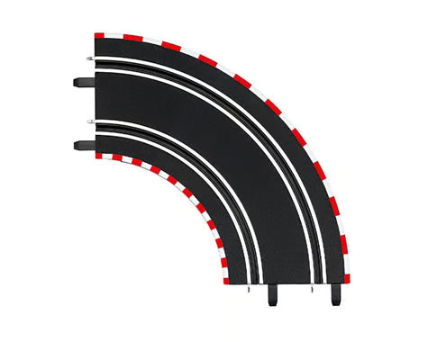 Carrera GO!!! CCN61603 1/43 Curved Track Extension Set (2) (1/90°)
