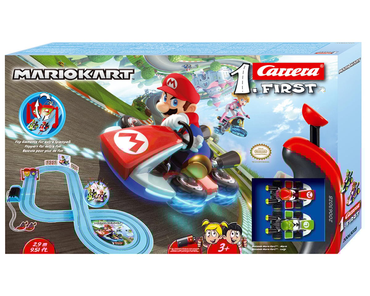 Carrera CCN63028  First Mario Kart Slot Car Racing Track Set (Mario vs Yoshi)