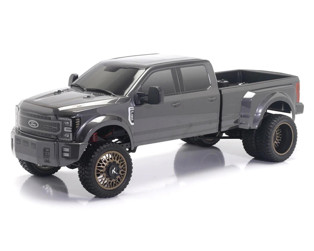 CEN CEG8987 Ford F450 SD KG1 Edition 1/10 RTR Custom Dually Truck (Grey Titanium) w/2.4GHz Radio