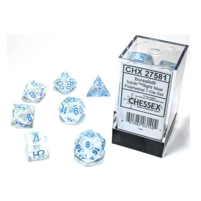 Borealis Luminary Icicle with Light Blue (Clearance)