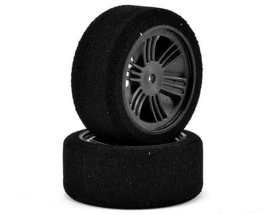 Contact J13273 26mm 1/10 Nitro Sedan Foam Front Tires (2) (32 Shore) (Carbon Black) w/12mm Hex