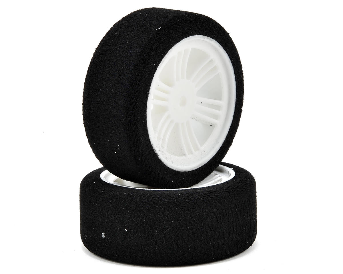 Contact J14003 Pneus avant en mousse Nitro Sedan 26 mm 1/10 (2) (40 Shore) (blanc) avec hexagone de 12 mm