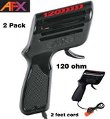 AFX 120 Ohm Hand Controller 2 Foot Cord HO Slot Car Track 2 Pack 120ohm