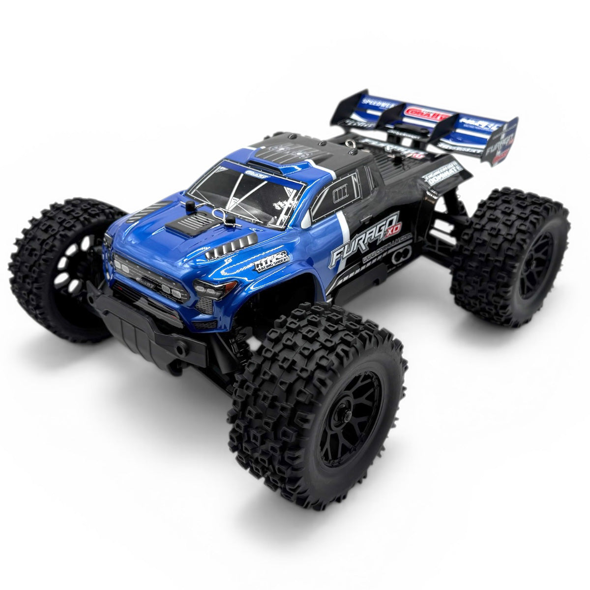 Corally COR00230-B Furago XD 4WD 2S Small Scale, RTR Monster Truck, Blue