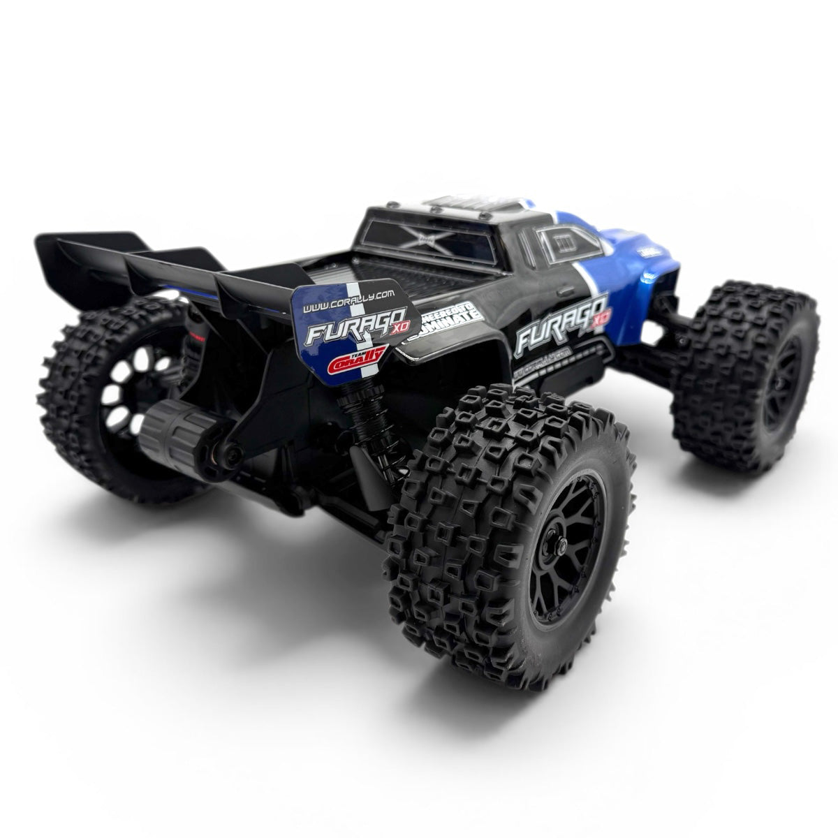 Corally COR00230-B Furago XD 4WD 2S Small Scale, RTR Monster Truck, Blue