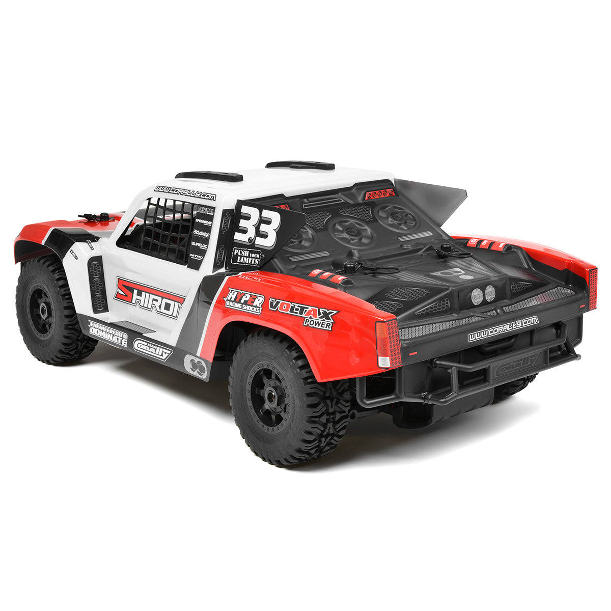 Corally COR00278-R Shiroi XP6 1/8 6S Short Course Truck, RTR Version, Red