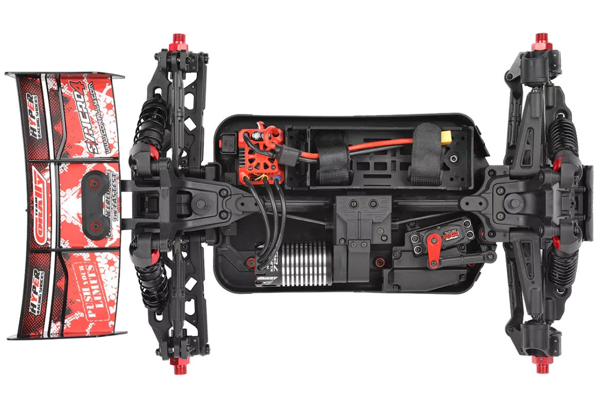 TEAM CORALLY COR00287-O Syncro-4 1/8 4S Brushless Off Road Buggy, RTR