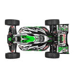 Corally COR00485-G Spark XB6 1/8 6S Basher Buggy, ROLLER, Green