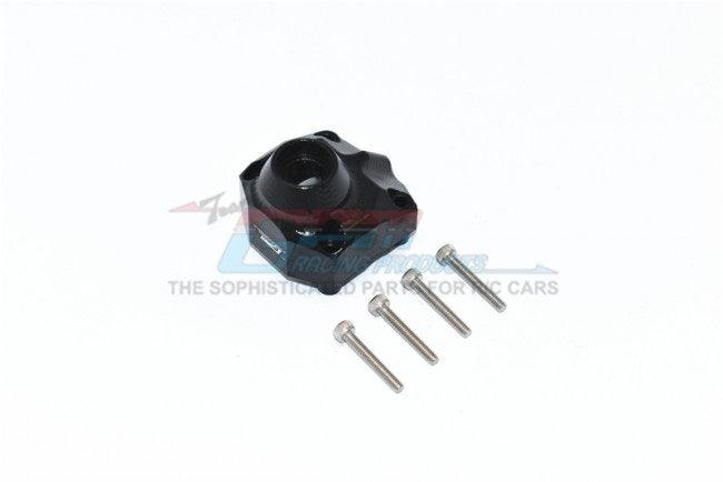 GPM CP012A-BLACK ALUMINUM FRONT REAR GEARBOX COVER AXIAL CAPRA 1.9 UTB