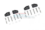 GPM Aluminum ALUMINUM FRONT & REAR SHOCK MOUNT Black Tamiya CC01