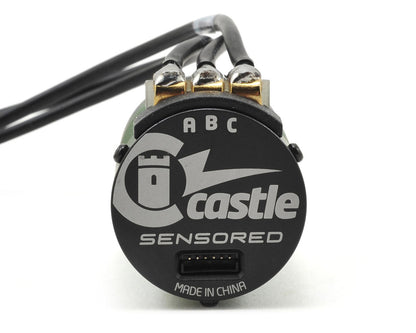 Castle Creations 010-0145-06 Monster X 1/8 Brushless Combo w/1515 V2 Sensored Motor (2200Kv)
