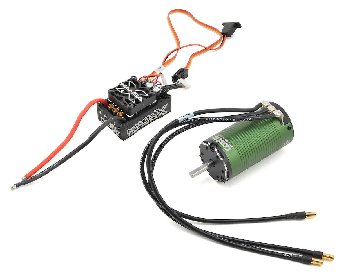 Castle Creations 010-0160-01 Mamba X SCT 1/10 Brushless Combo w/1415 Sensored Motor (2400kV) (5mm Shaft)