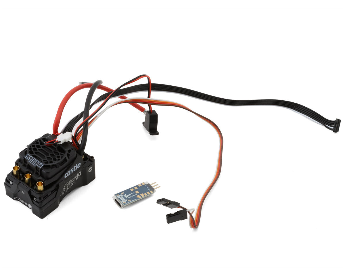 Castle Creations 010-0174-00 Cobra 10 6S 1/10 Scale Brushless Sensored ESC