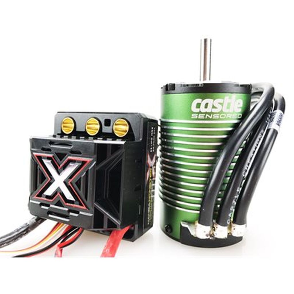 Castle Creations Mamba Monster X ESC w 1515 2200KV V2 Sensored Motor COMBO