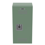 High School Locker (Plain) for Minifigs made using LEGO parts - B3 Customs