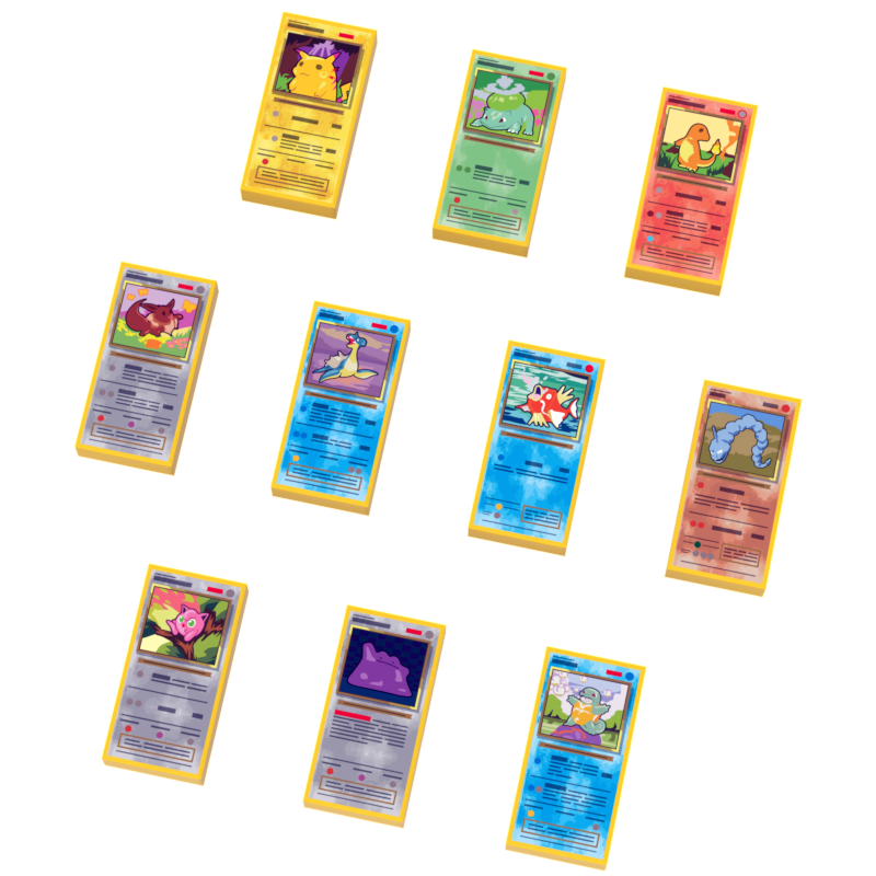 Poketball Cards Part Pack (Series 1)