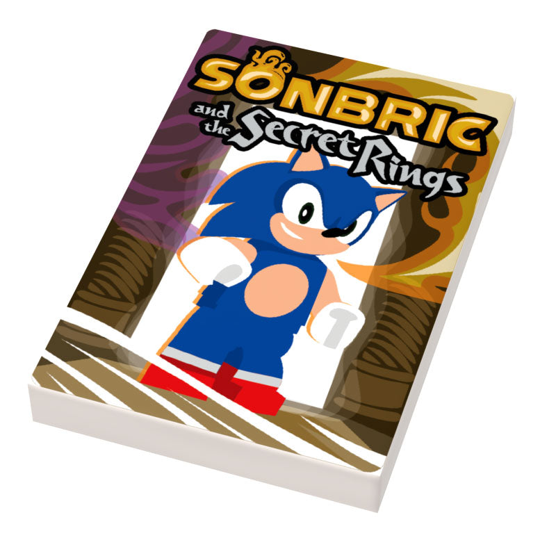 Sonbrick: Secret Rings Video Game Cover (2x3 Tile) made using LEGO par ...