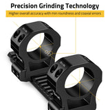 CVLIFE Precision 30mm Scope Rings Mount - 2 Pieces