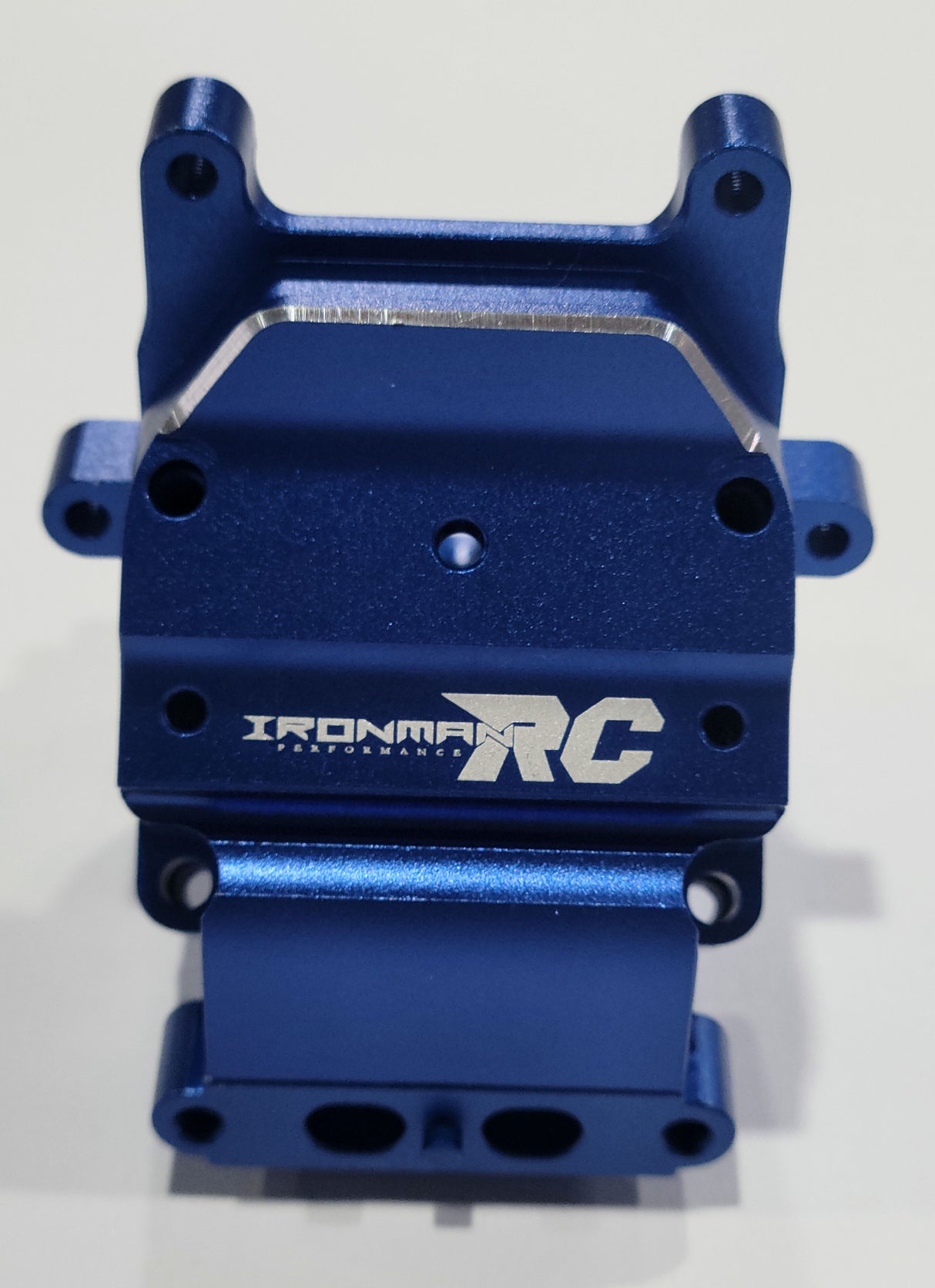 Boîtier de différentiel en aluminium bleu IRonManRc avec couverture pour toutes les voitures Arrma 6s