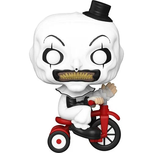 Funko Pop! Terrifier Art the Clown with Bike Vinyl Figure FU80706