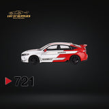 Mini-GT Honda Civic Type R 2023 Pace Car White 1:64