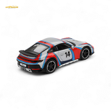 Mini-GT Porsche 911 Dakar Rally 1974 Ice Grey Metallic 1:64