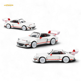 Pop Race Porsche Singer DLS Turbo White 1:64