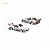 Pop Race Porsche Singer DLS Turbo White 1:64