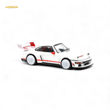Pop Race Porsche Singer DLS Turbo White 1:64