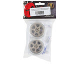 DS Racing DSC-DE-216 Drift Element 6 Spoke Drift Wheels Gold & Chrome (2) w/12mm Hex