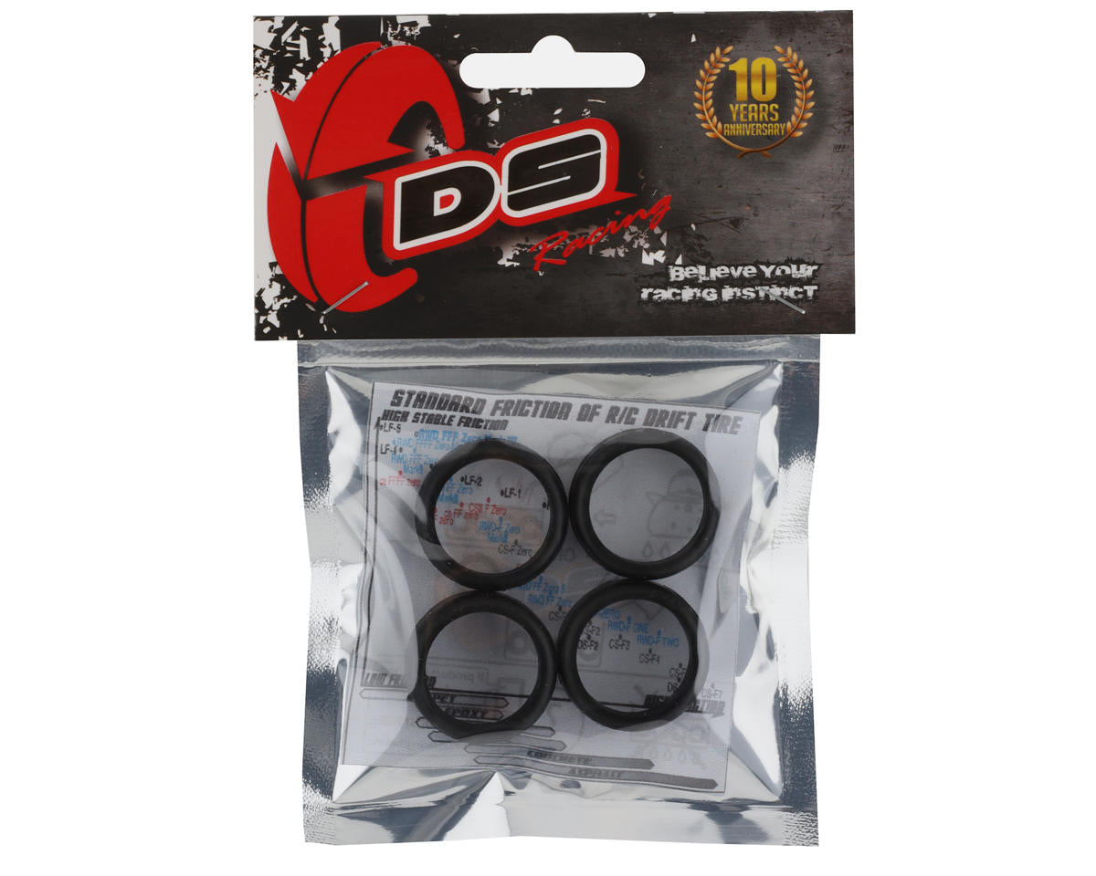 DS Racing DS-MI20-F5NW Mini-Z Neumáticos de deriva delanteros de 8,5 mm y traseros de 11 mm (20 mm) (MI-F5)