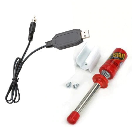 Dubro DUB668 Kwik Start Long Reach Glo Plug Ignitor with USB Charger