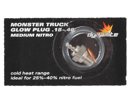Dynamite DYN2495 Monster Truck .18-.46 Nitro Glow Plug (Cold)
