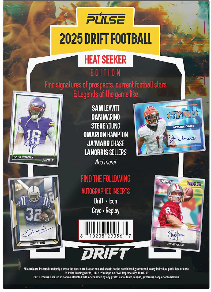 2025 Pulse Drift Football Heat Seeker Edition