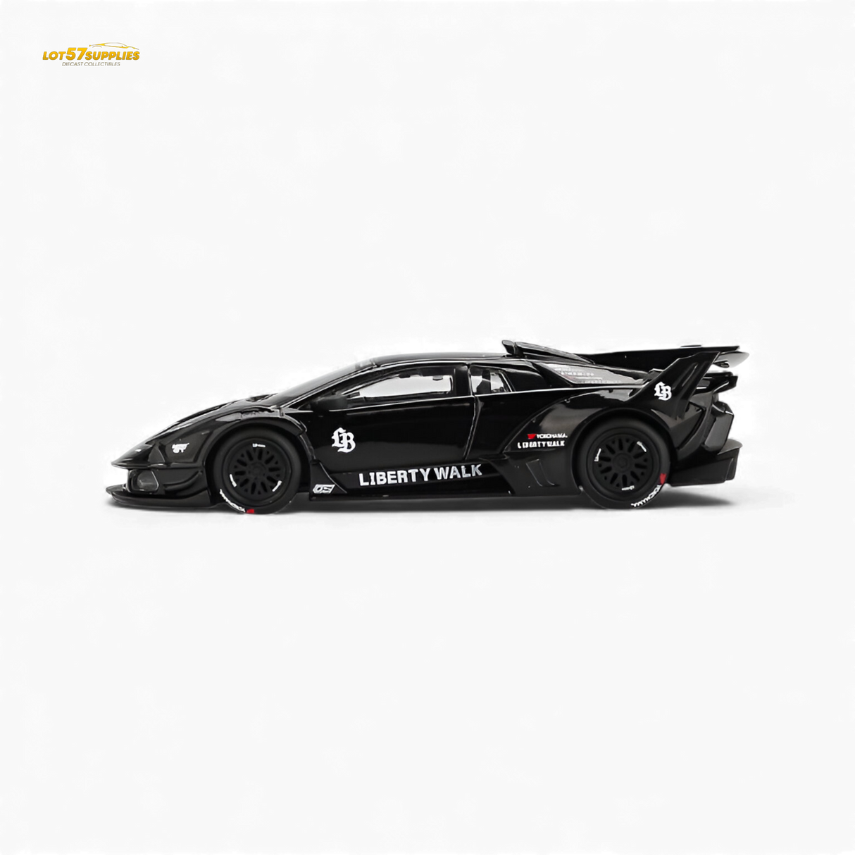Mini GT Lamborghini Murcielago GT Evo Black 1:64
