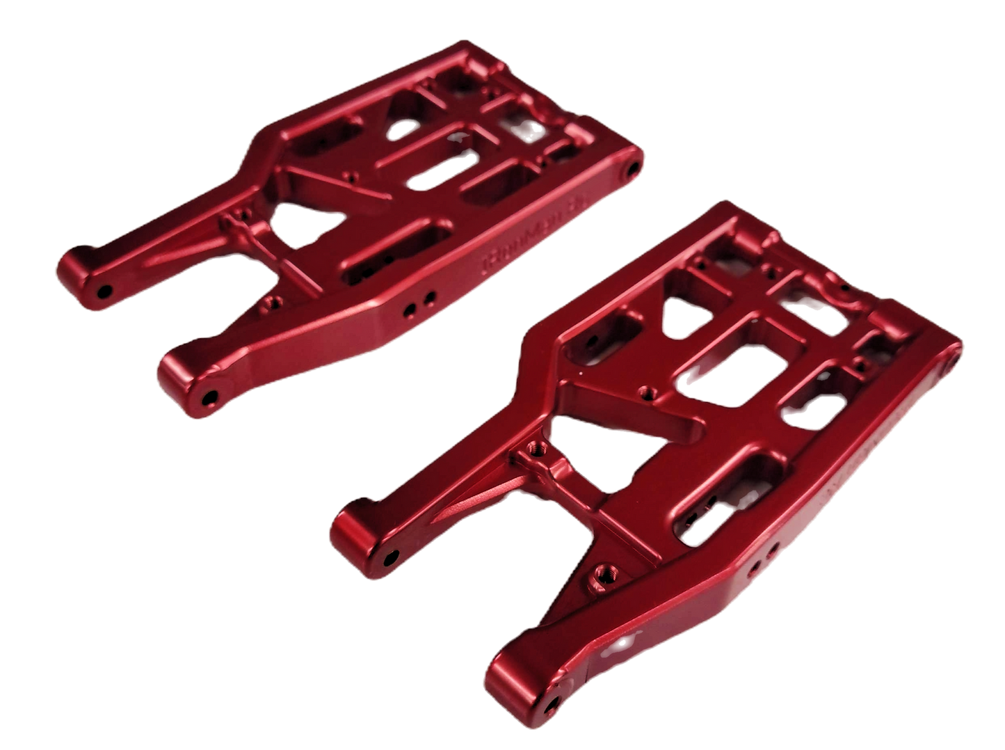 IRonManRc Hobao Vte2 REAR Aluminum Lower A-Arms * CANDY RED *