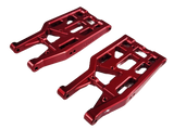 IRonManRc Hobao Vte2 ​​Bras triangulaires inférieurs arrière en aluminium * CANDY RED *