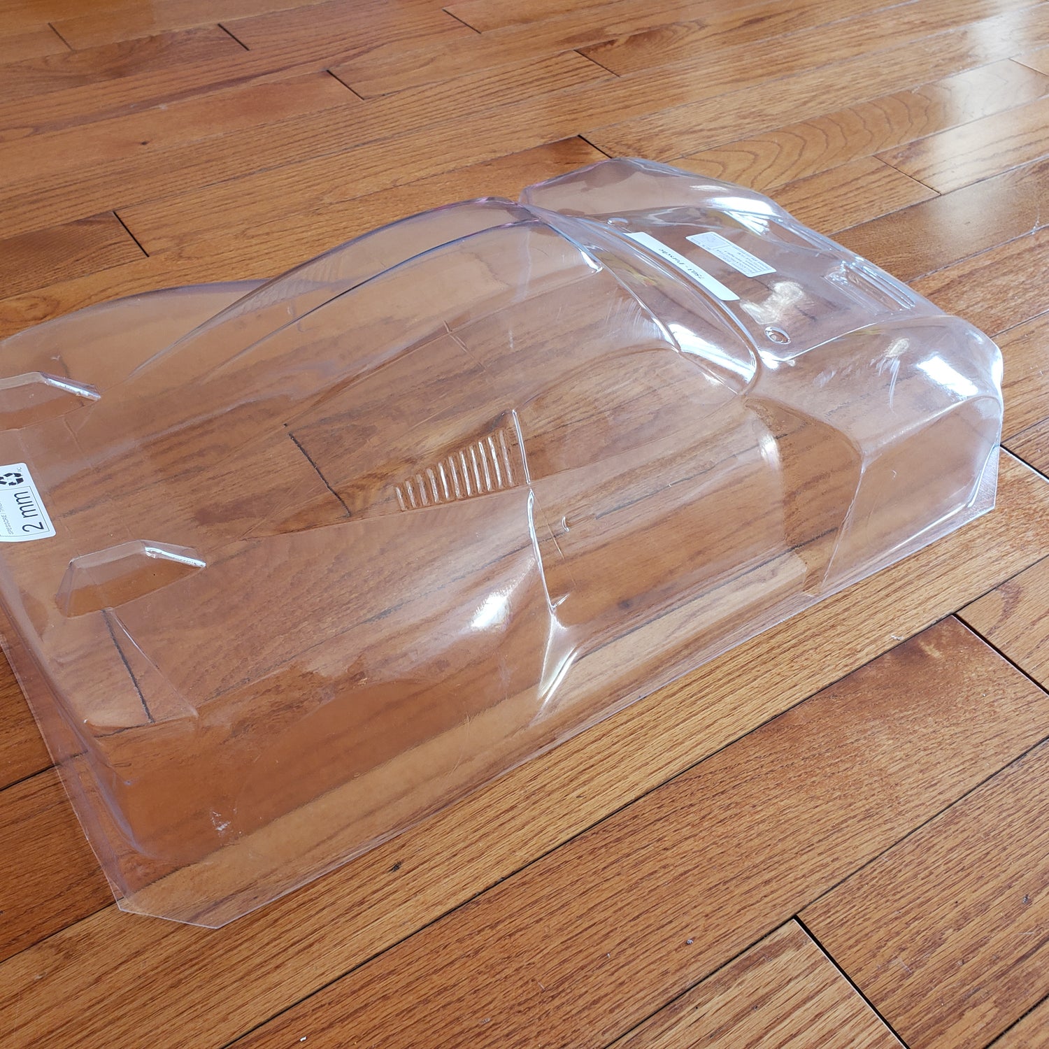 Delta Plastik 7503 PORSCHE GT2 360mm/2mm Rc Car Body*Drag or Speed Runs*