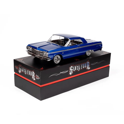 Redcat RER14407 SixtyFour "Kandy N Chrome" 1/10 RTR Scale Hopping Lowrider (Blue) w/2.4GHz Radio