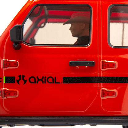 AXIAL AXI03003T2 1/10 SCX10 III Jeep JLU Wrangler with Portals RTR, Orange