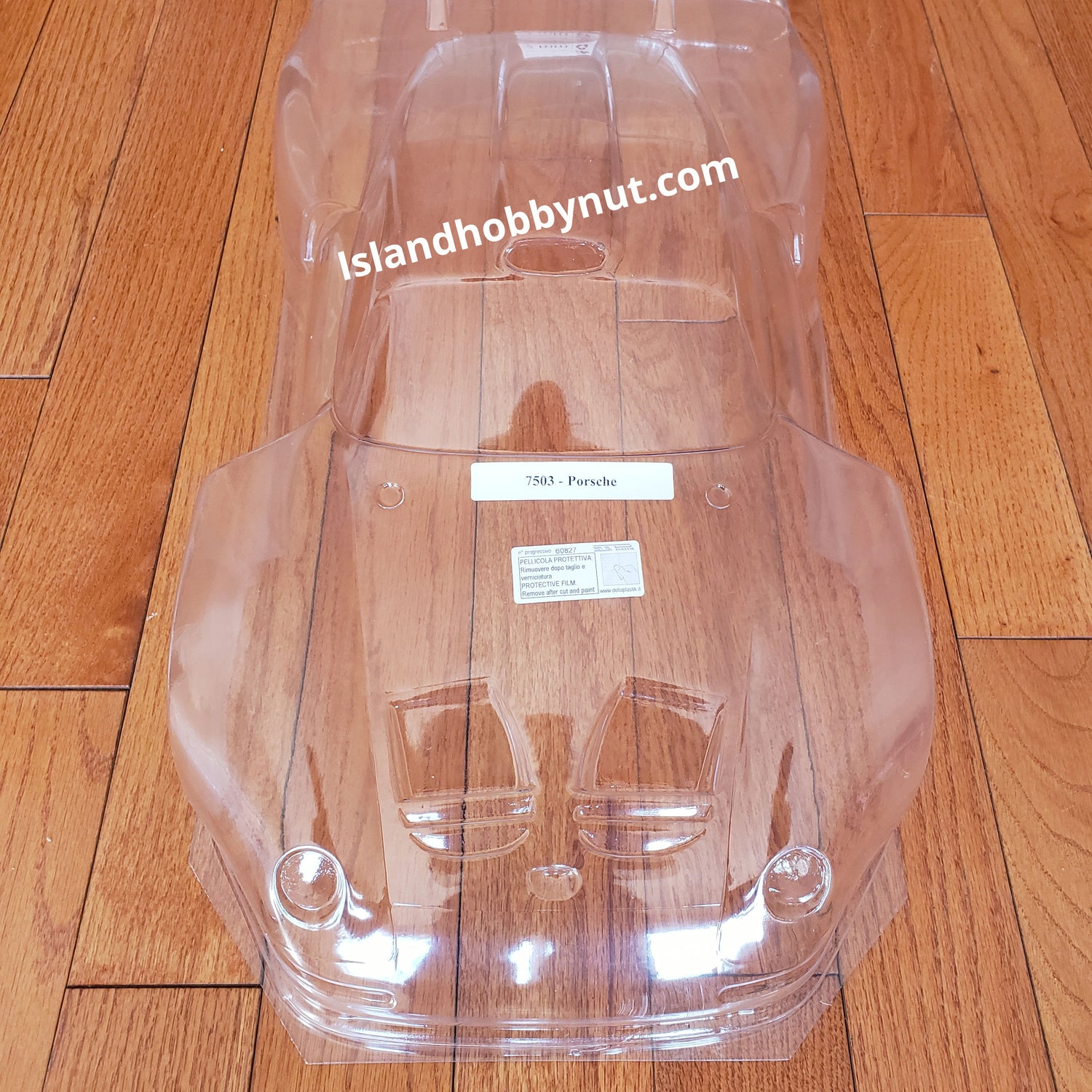 Delta Plastik 7503 PORSCHE GT2 360mm/2mm Rc Car Body*Drag or Speed Runs*