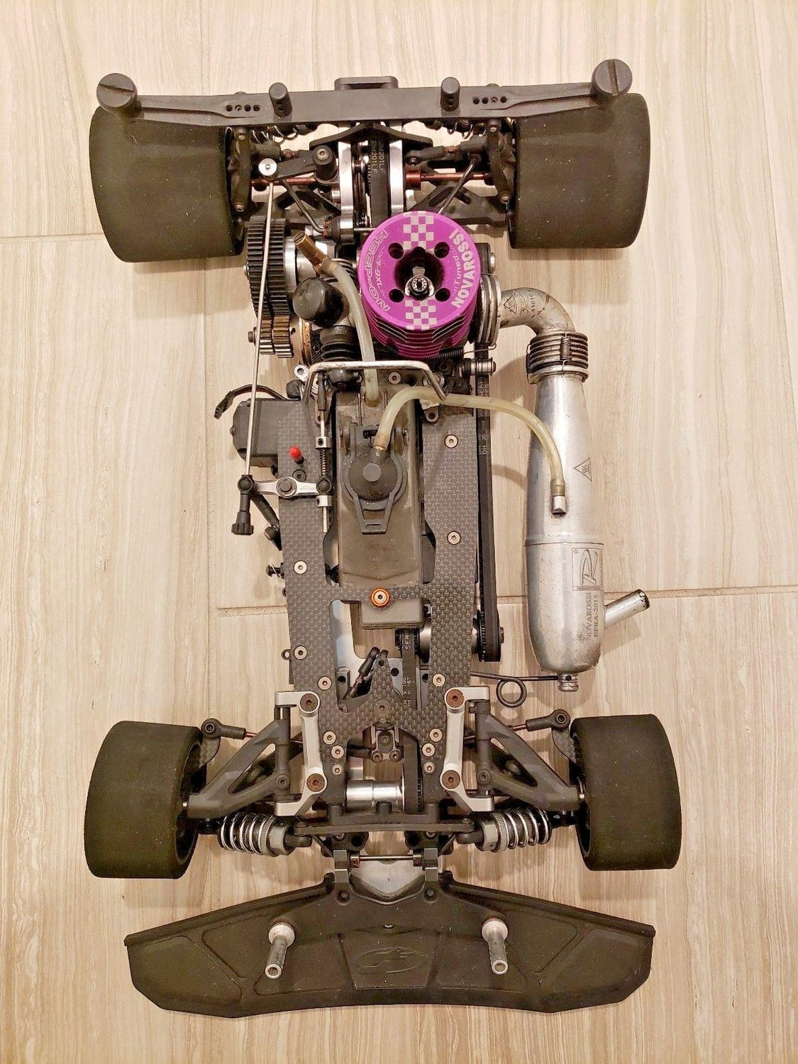 Serpent 977 EVO Viper 1/8th Scale NITRO on Road *beast*