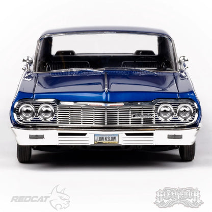 Redcat RER14407 SixtyFour "Kandy N Chrome" 1/10 RTR Scale Hopping Lowrider (Blue) w/2.4GHz Radio