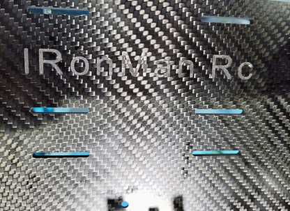 IRonManRc Hobao GTB LONG Châssis en fibre de carbone 4 mm avec renfort supérieur